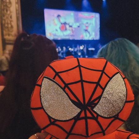 At the Spider-Man: Across the Spider-Verse Live in Concert